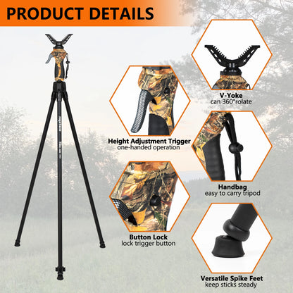 FIERY DEER - Tripod Skydestok