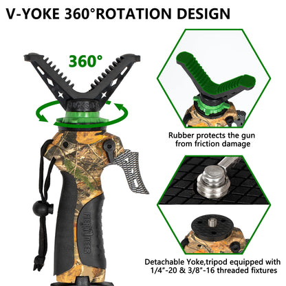 FIERY DEER - Bipod Skydestok