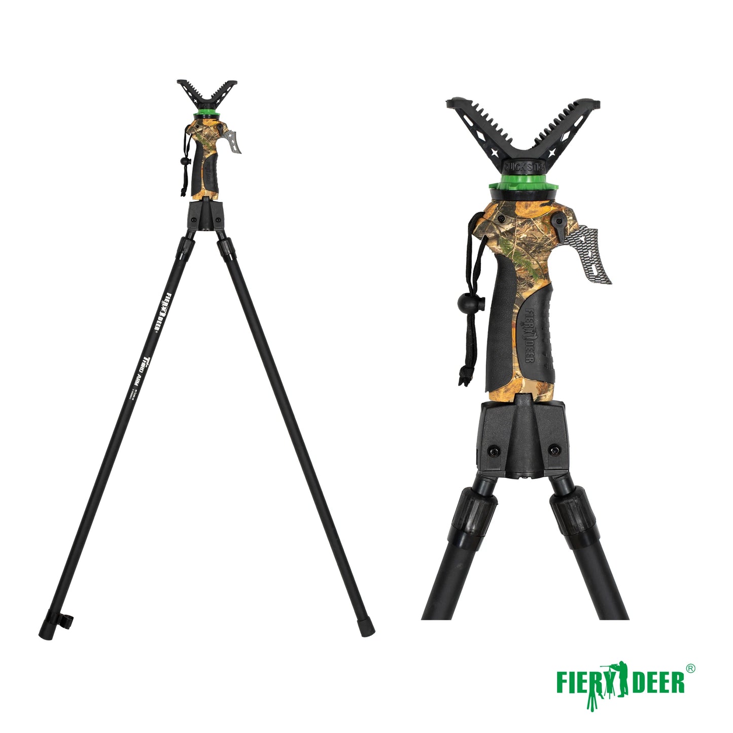 FIERY DEER - Bipod Skydestok